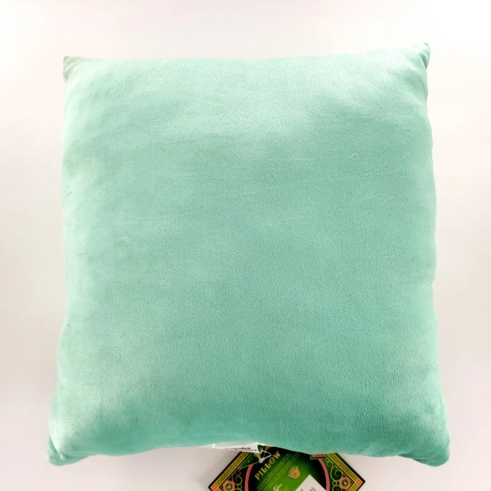 Wicked the Movie Emerald City Ahead Decorative Throw Pillow Soft w/ Tag STAINED